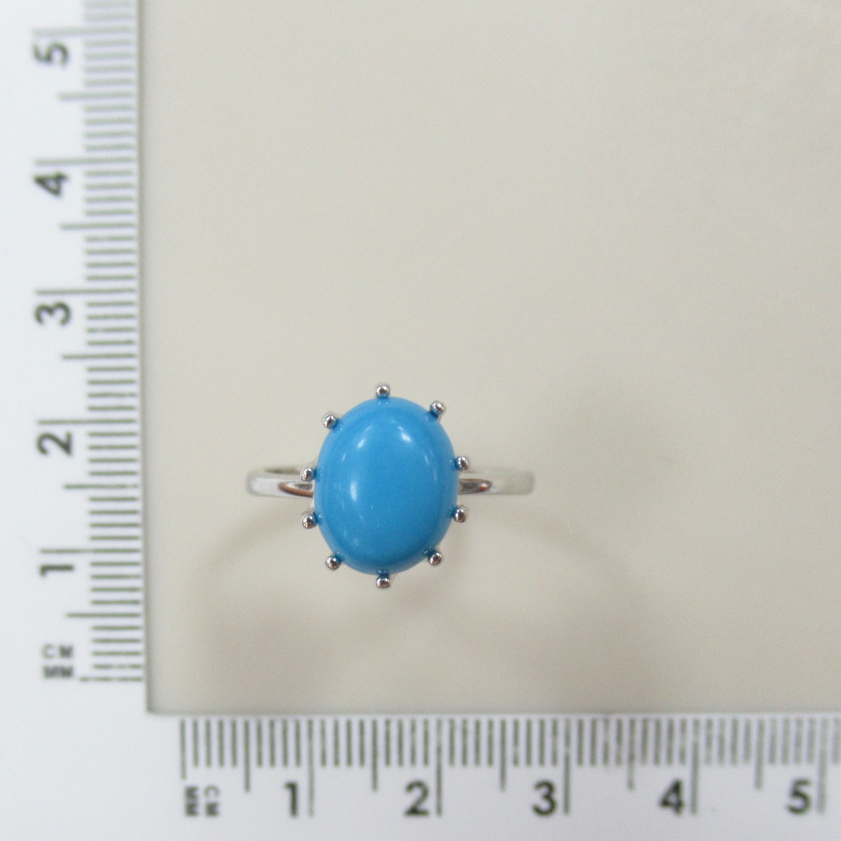 Серебряное кольцо с бирюзой